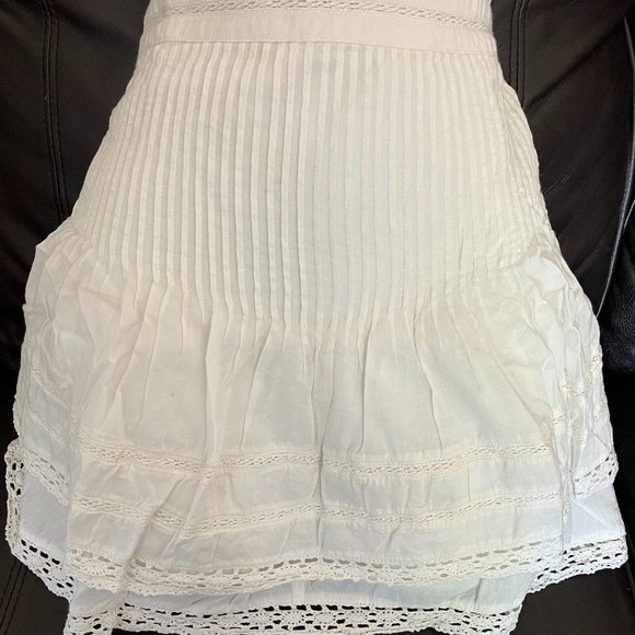 Free People Cream Mini Skirt - Picture 2 of 5
